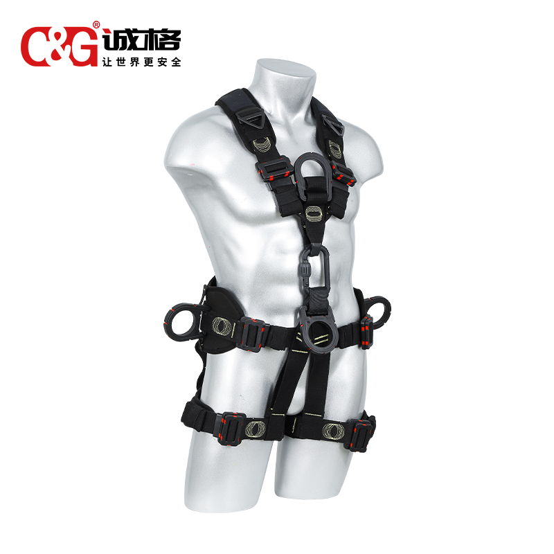 5掛點(diǎn)6調(diào)節(jié)點(diǎn)全身式安全帶-絕緣防電弧 FA50608-ArcD