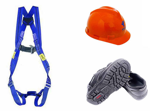 安全帽，安全鞋